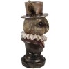 Clayre & Eef 6PR4140 Décoration Lapin 19x16x35 cm bronze antique