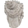 Clayre & Eef 6TE0500 Pot de fleurs femme fleur gris 27x22x31 cm
