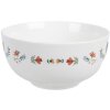 Clayre & Eef CARYBO Bol en céramique blanc Ø 14x7 cm 500 ml style campagnard