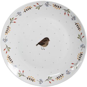 Clayre & Eef SPYDP Petite assiette Ø 20x2 cm