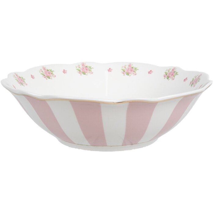 Clayre & Eef SWRBO Bol Ø 15x5 cm 350 ml