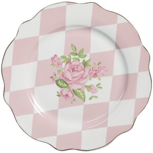 Clayre & Eef SWRDP Petite assiette Ø 20x2 cm