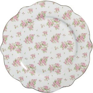 Clayre & Eef SWRFP Grande assiette Ø 27x2 cm