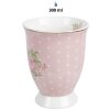 Clayre & Eef SWRMU-2 Tasse Porcelaine Rose Violet 12x8x10cm 300ml