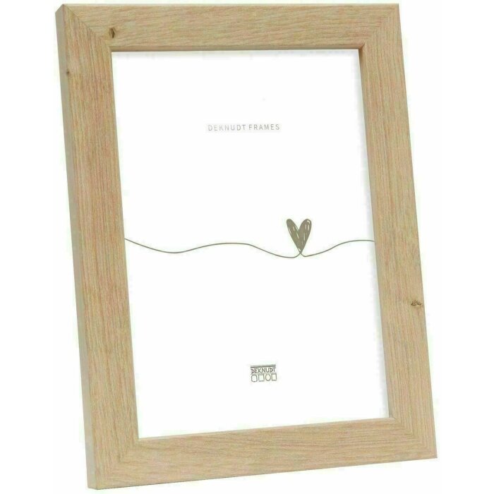 Deknudt S45SH1 Cadre photo moderne couleur bois naturel clair marron 50,0 x70,0 cm