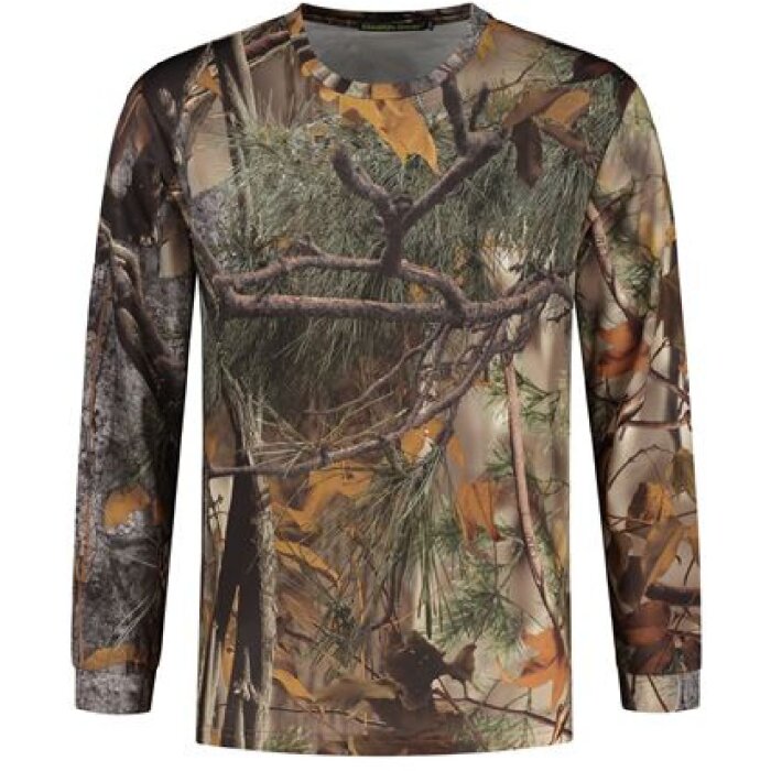Stealth Gear T-shirt manches longues Camo Forest Print taille S