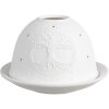 Clayre & Eef 6CE1830 Porte-bougie à chauffe-plat Ø 12x8 cm