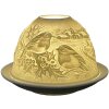 Clayre & Eef 6CE1834 Porte-bougie à chauffe-plat Ø 12x8 cm