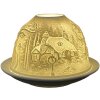 Clayre & Eef 6CE1834 Porte-bougie à chauffe-plat Ø 12x8 cm