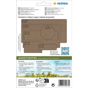 HERMA 2072 Étiquettes polyvalentes 20 x 75 mm...