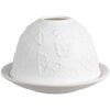 Clayre & Eef 6CE1811 Porte-bougie à chauffe-plat Ø 12x8 cm