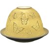Clayre & Eef 6CE1811 Porte-bougie à chauffe-plat Ø 12x8 cm