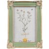 Clayre & Eef 2F1147 Cadre photo vert or 13x2x18 cm 10x15 cm
