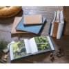 Hama Album-livre Wrinkled 24x17 cm 36 pages blanches bleu