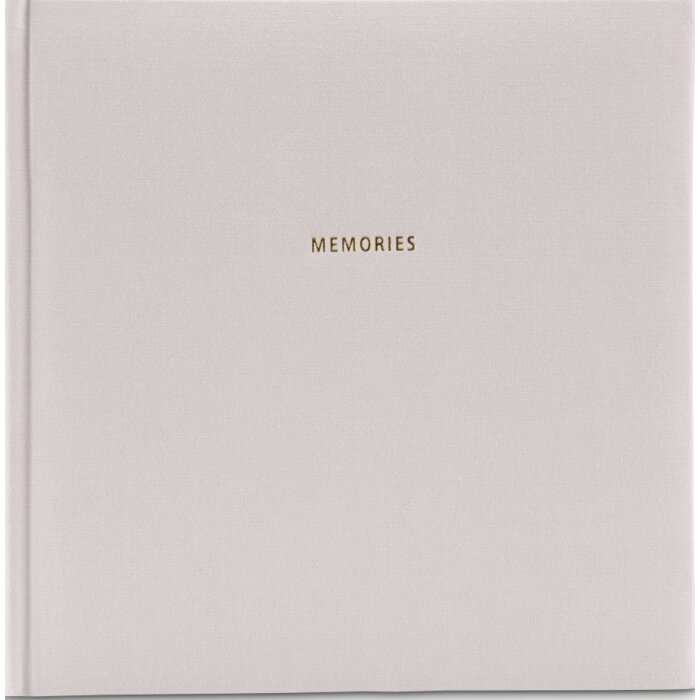Hama Album Jumbo Memories 30x30 cm 50 pages noires Gris