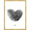 Deknudt S41JA1 cadre en bois or 20x20 cm