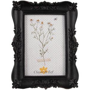 Clayre & Eef 2F1152 Cadre photo noir 15x2x20 cm / 10x15 cm