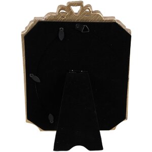 Clayre & Eef 2F1154 Cadre photo Vert Doré 16x2x24 cm 13x18 cm