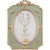 Clayre & Eef 2F1154 Cadre photo Vert Doré 16x2x24 cm 13x18 cm
