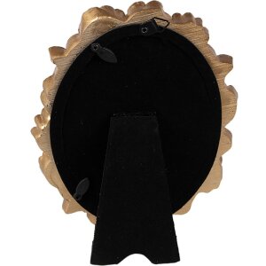 Clayre & Eef 2F1156 Cadre photo 10x15 cm Or Ovale