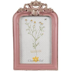 Clayre & Eef 2F1104 Cadre photo rose argent 16x2x23...