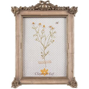 Clayre & Eef 2F1112 Cadre photo Doré 18x2x24...