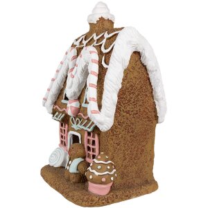 Clayre & Eef 6MG0054 Décoration Maison en pain dépices avec LED 22x18x39 cm