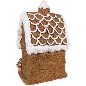 Clayre & Eef 6MG0054 Décoration Maison en pain dépices avec LED 22x18x39 cm
