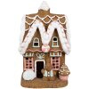 Clayre & Eef 6MG0054 Décoration Maison en pain dépices avec LED 22x18x39 cm
