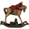 Clayre & Eef 6PR4181 Décoration Enfant sur cheval à bascule 11x4x10cm