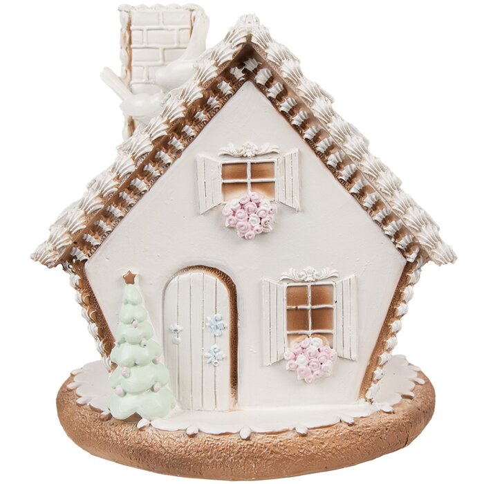 Clayre & Eef 6PR4349 Décoration maison avec LED 17x16x17 cm 3xAAA