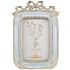 Clayre & Eef 2F1119 Cadre photo bleu 17x2x24 cm / 10x15 cm