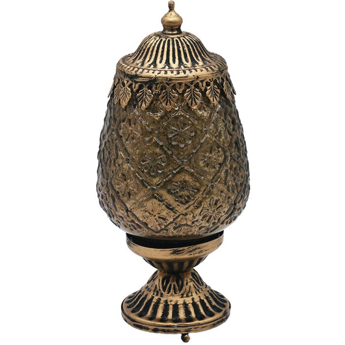Clayre & Eef 6GL4590 Décoration avec LED Bronze Ø 8x19 cm