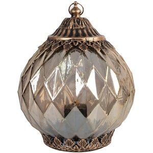 Clayre & Eef 6GL4585 Décoration Lanterne LED...
