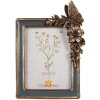 Clayre & Eef 2F1124 Cadre photo or-bleu 16x3x23 cm / 10x15 cm