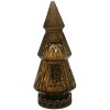 Clayre & Eef 6GL4587 Arbre de Noël avec LED Ø 7x16 cm