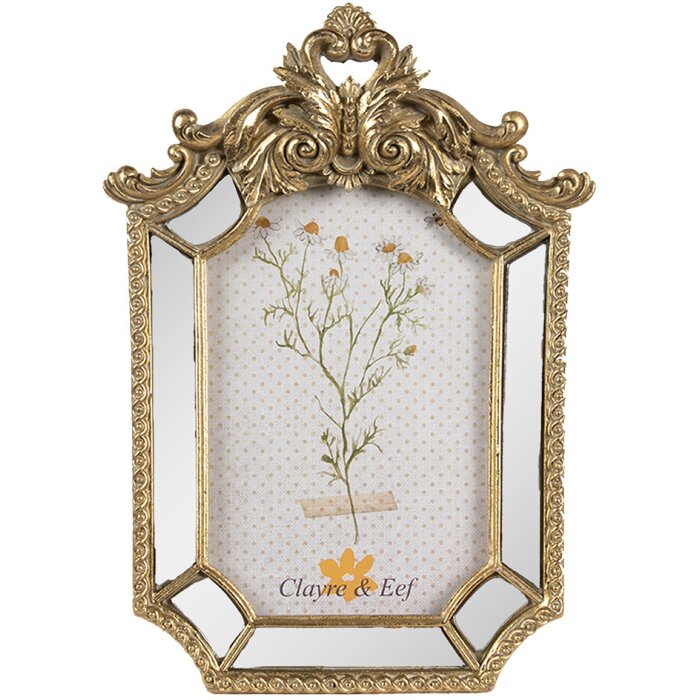 Clayre & Eef 2F1132 Cadre photo 15x3x22 cm or