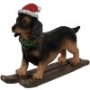 Clayre & Eef 6PR4173 Décoration Statue chien teckel 10x3x7 cm