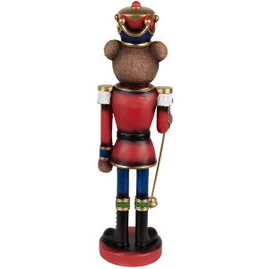 Clayre & Eef 6PR4333 Décoration Soldat Ours 10x9x31 cm