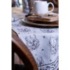 Clayre & Eef GTW29 Coussin de chaise avec mousse motif cerf 40x40x4 cm