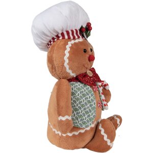 Clayre & Eef 65583 Décoration Bonhomme de pain dépices 19x14x35 cm