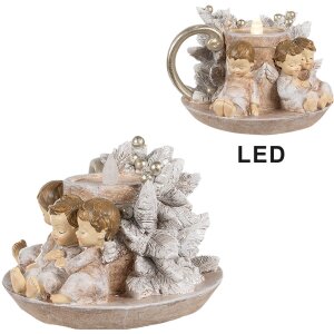 Clayre & Eef 6PR4164 Chandelier Ange LED 14x13x10 cm