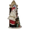 Clayre & Eef 6PR4180 Décoration Père Noël Horloge 15x7x22 cm