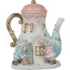 Clayre & Eef 6PR4218 Décoration Famille de souris LED 15x12x16 cm