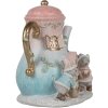 Clayre & Eef 6PR4218 Décoration Famille de souris LED 15x12x16 cm