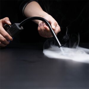 SmokeNINJA Machine à fumer portable Kit de démarrage Haze Fan Respectueux de lenvironnement