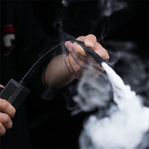 SmokeNINJA Machine à fumer portable Kit de démarrage Haze Fan Respectueux de lenvironnement
