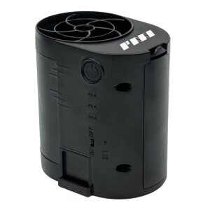 Smoke Ninja PMI RC Haze Fan Ventilateur à fumée puissant Noir
