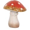 Clayre & Eef 6CE1753 Décoration champignon 13x13x15 cm