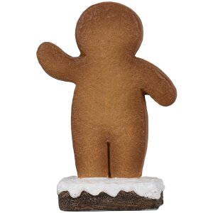 Clayre & Eef 6CE1769 Décoration Bonhomme de pain dépices 10x5x15 cm
